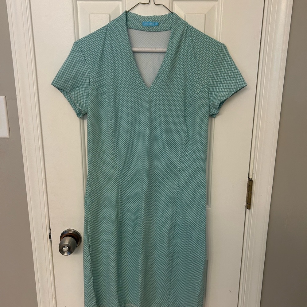 J. McLaughlin Green Dress